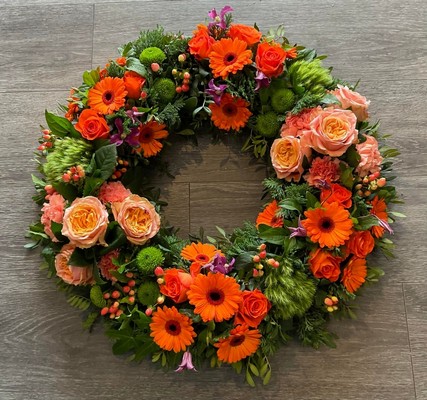 Orange Wreath