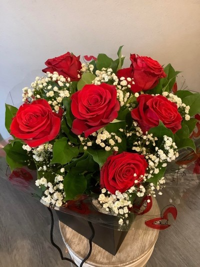 Six Red Roses